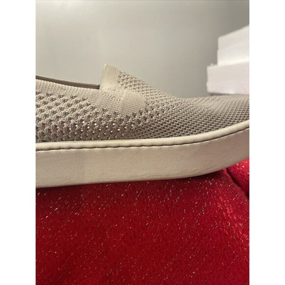 BOC Born Concept Canvas Shoes Women Size 8.5 Beige Canvas Slip On Comfort Loafer - Picture 12 of 13